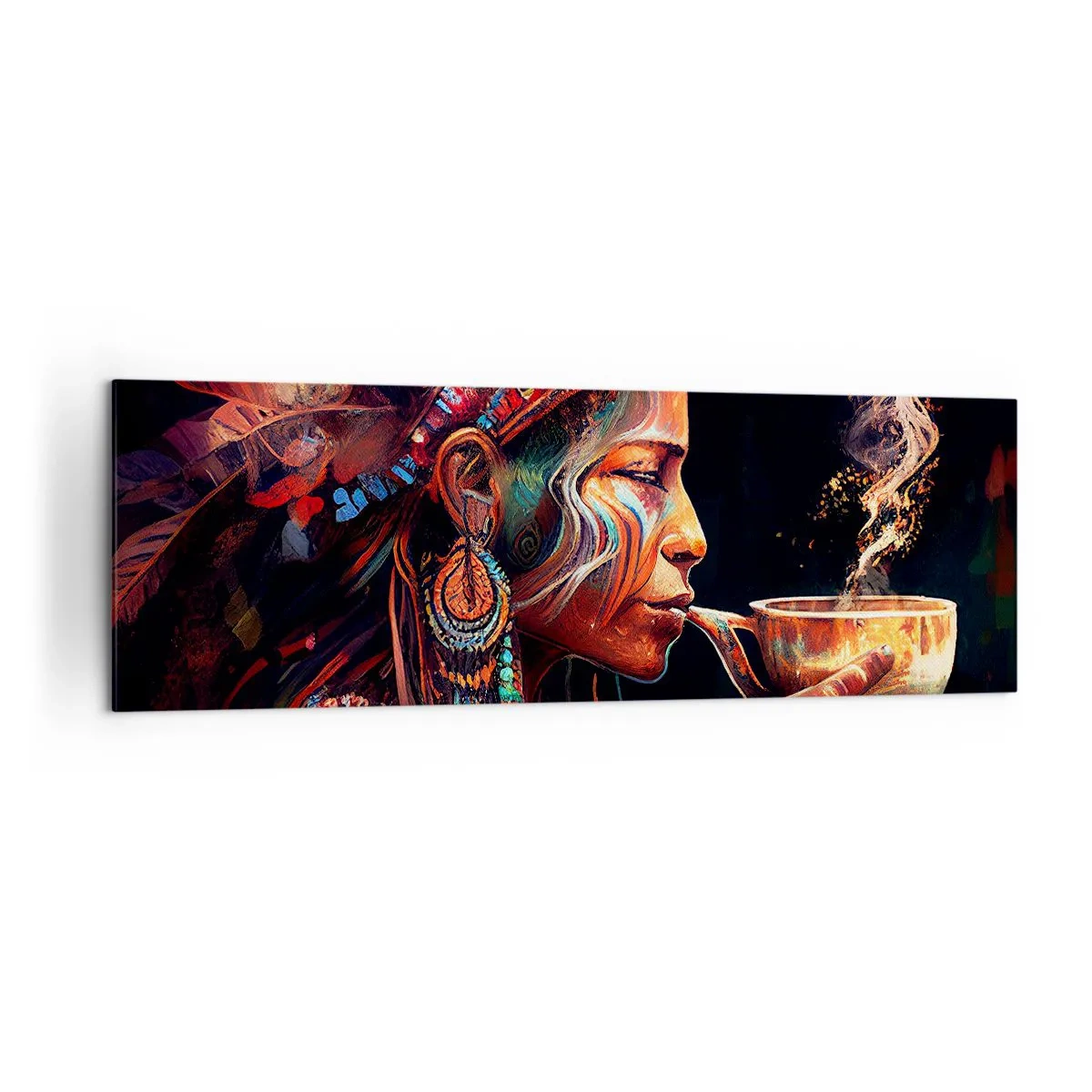 Canvas picture - Magical Ritual - 160x50 cm