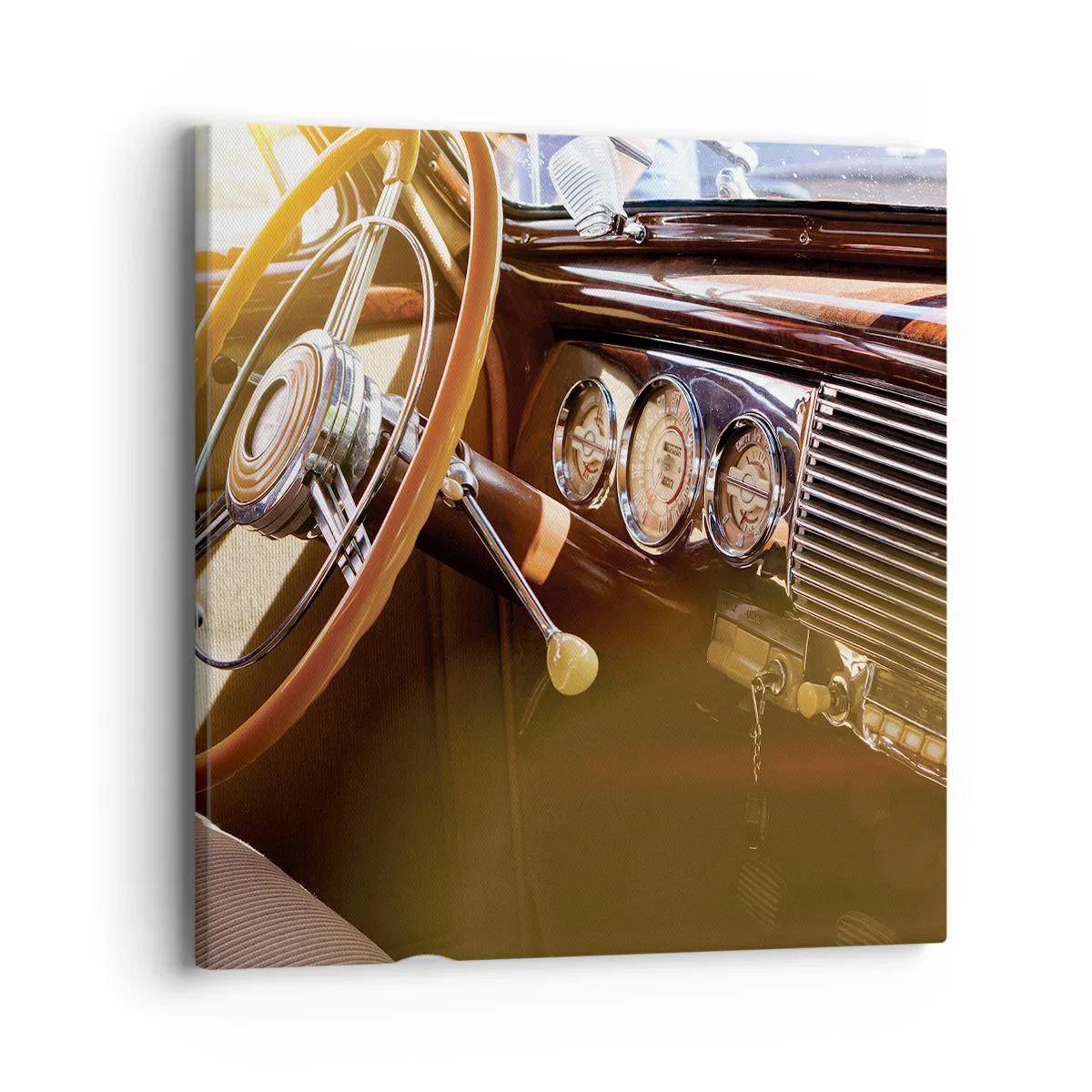Canvas picture - Breath of Luxury form the Past - 40x40 cm