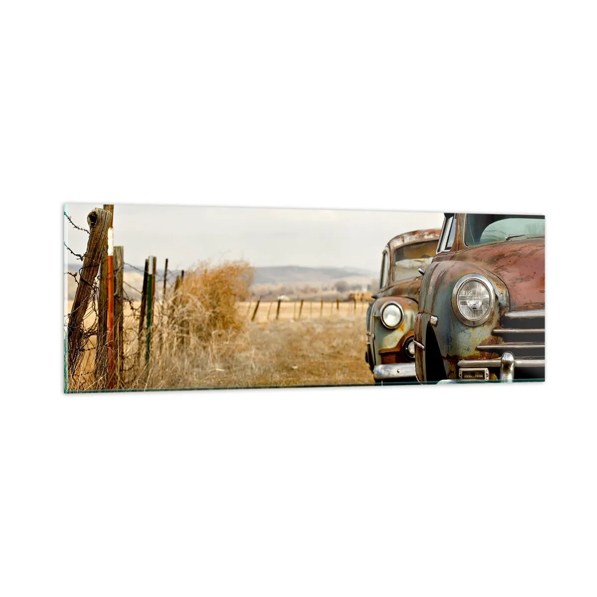 Glass picture - Deserved Break - 90x30 cm