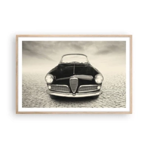 Poster in light oak frame - How Can You not Love Me? - 91x61 cm