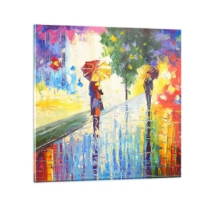 Glass picture - And All Is Clear - 50x50 cm