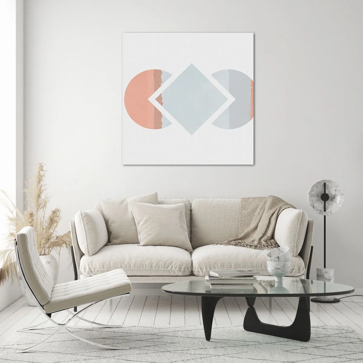 Glass picture - Situation Is Clear - 40x40 cm