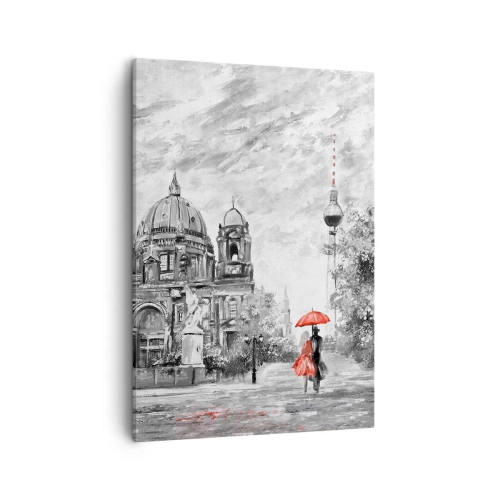 Canvas picture - Berlin Encounter - 50x70 cm