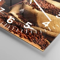 Clock face with numbers