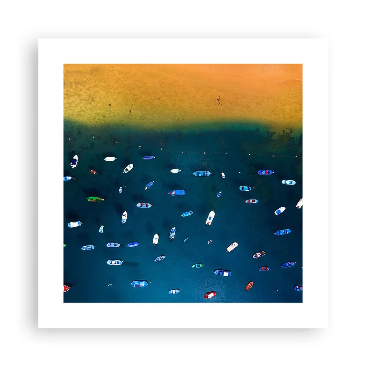 Poster - Holiday Game - 40x40 cm