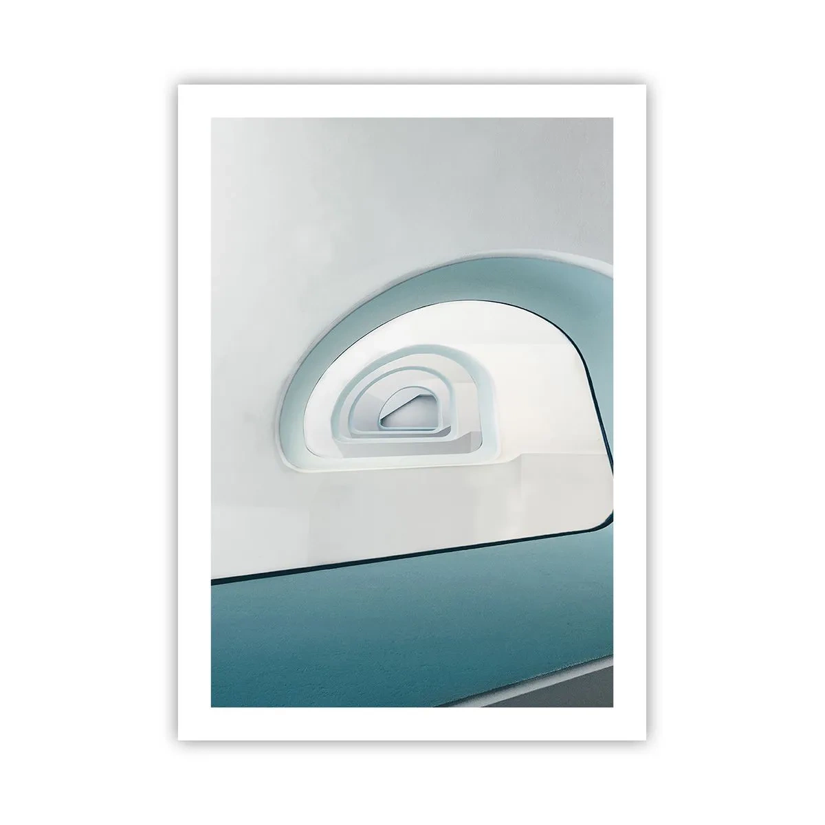Poster - To the Bottom of Blue - 50x70 cm