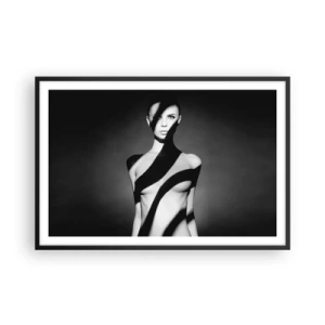Poster in black frame - In the Light and in the Shadow - 91x61 cm
