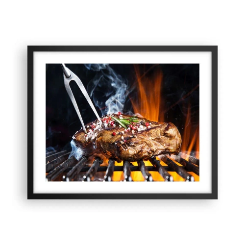 Poster in black frame - Juicy and Fragrant - 50x40 cm