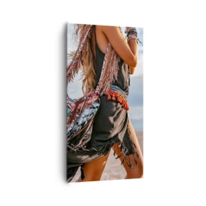 Canvas picture - Shaman's Girl - 65x120 cm