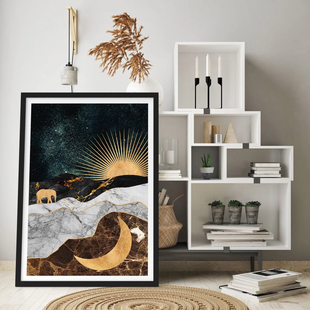 Poster in black frame - Eternal Laws - 70x100 cm