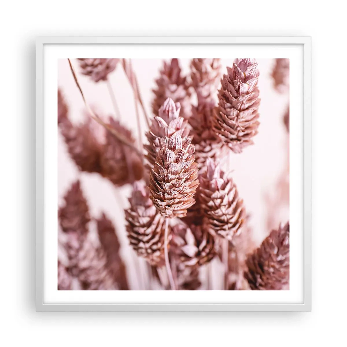 Poster in white frmae - Seemingly Inconspicuos - 60x60 cm