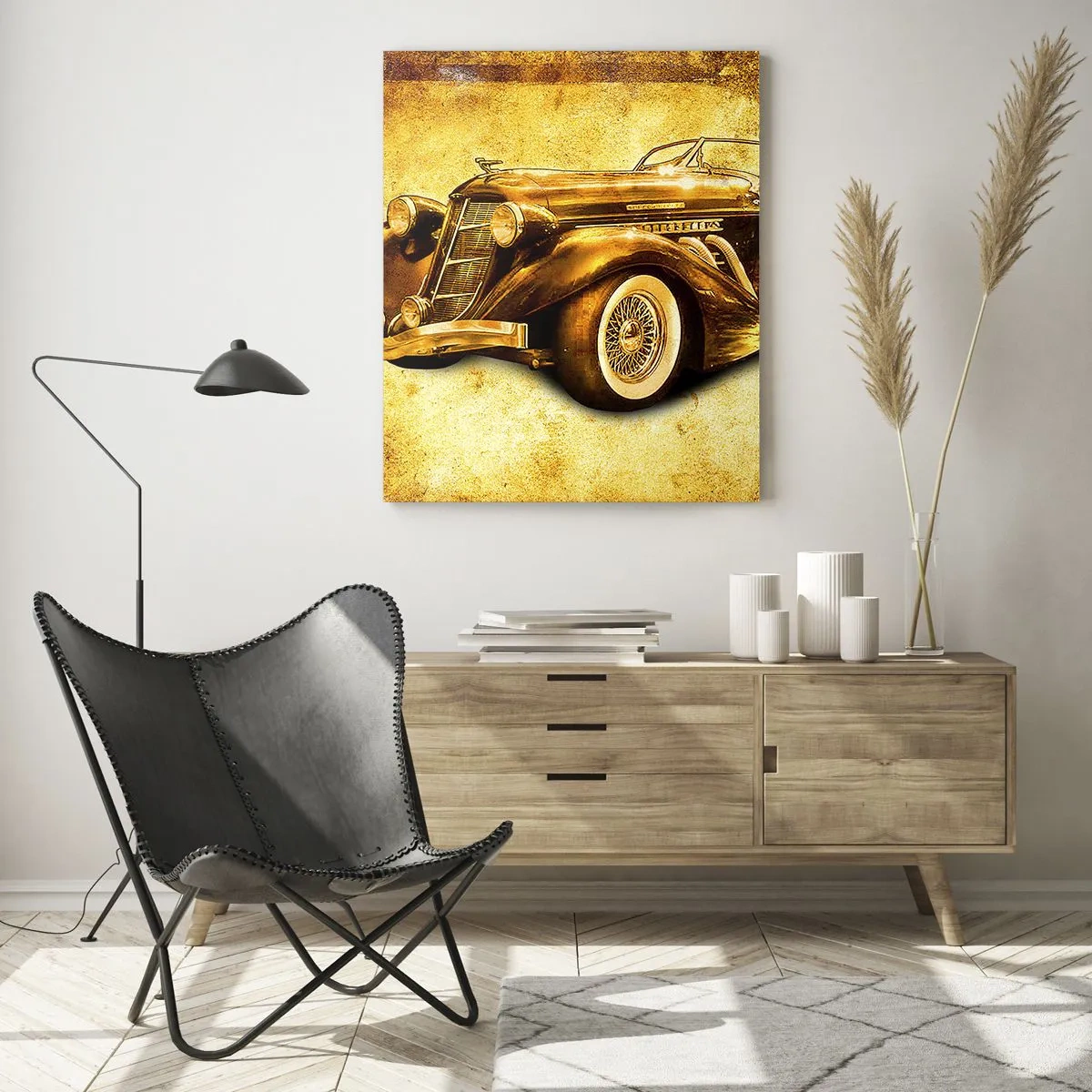 Glass picture - Crème de la Crème - 50x70 cm