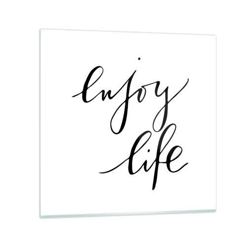 Glass picture - Nothing to Add… - 40x40 cm