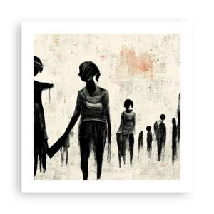 Poster - Against Solitude - 50x50 cm