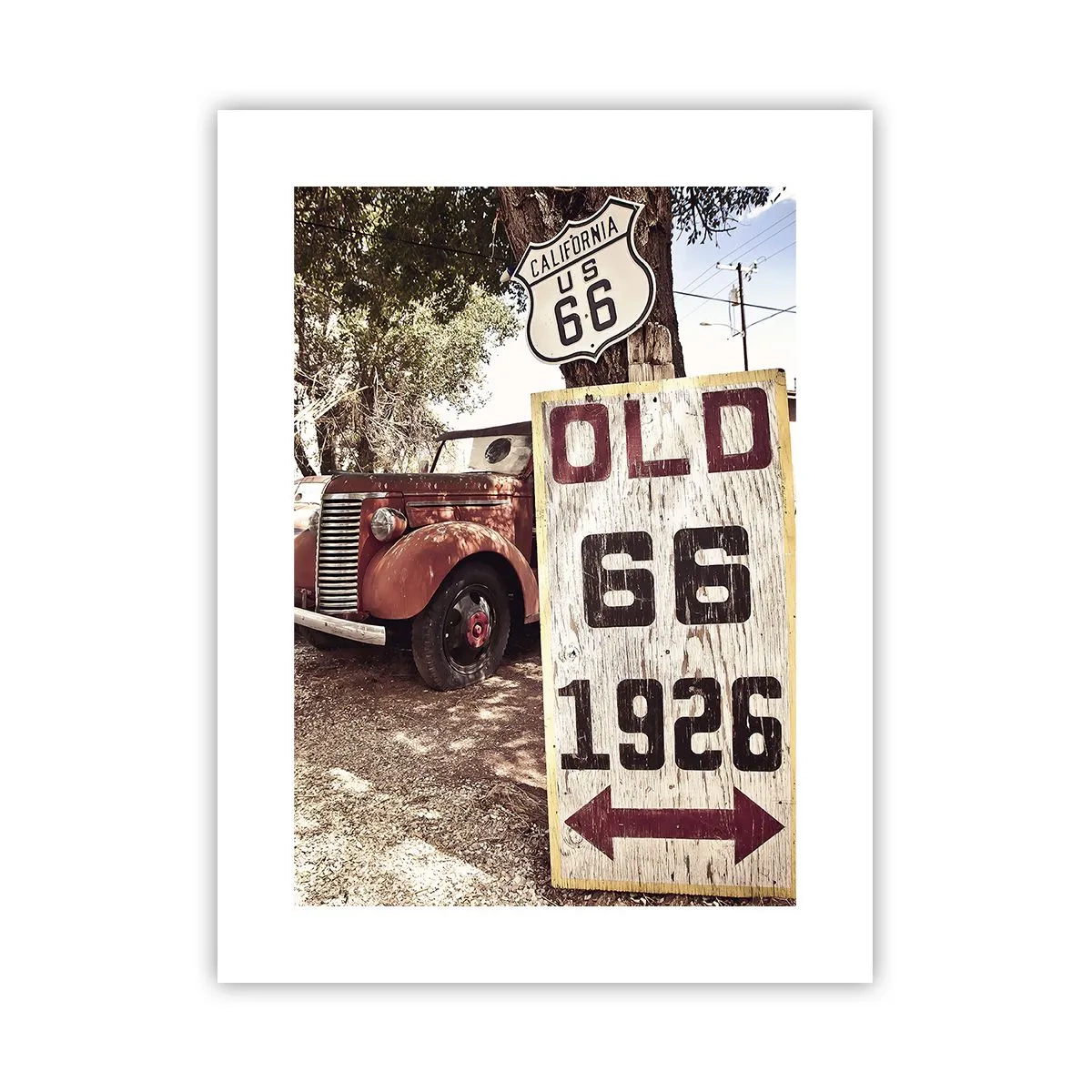 Poster - Legend of an American Province - 30x40 cm