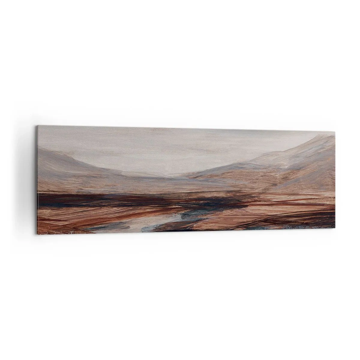 Canvas picture - Quiet Valley - 160x50 cm
