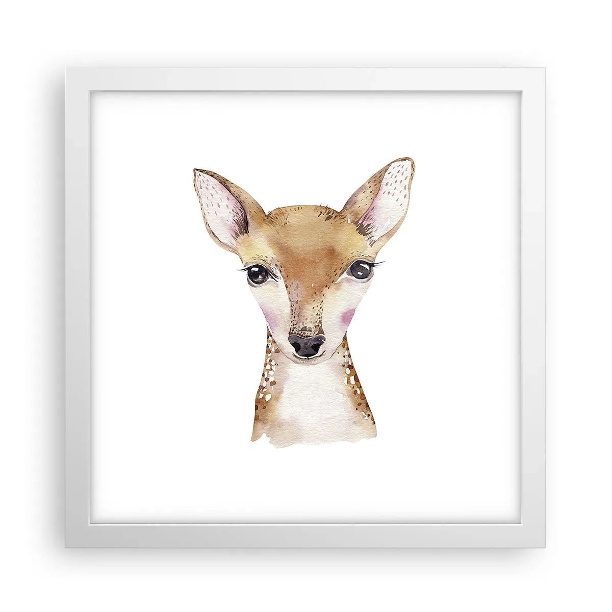 Poster in white frmae - Nature of Innocence - 30x30 cm