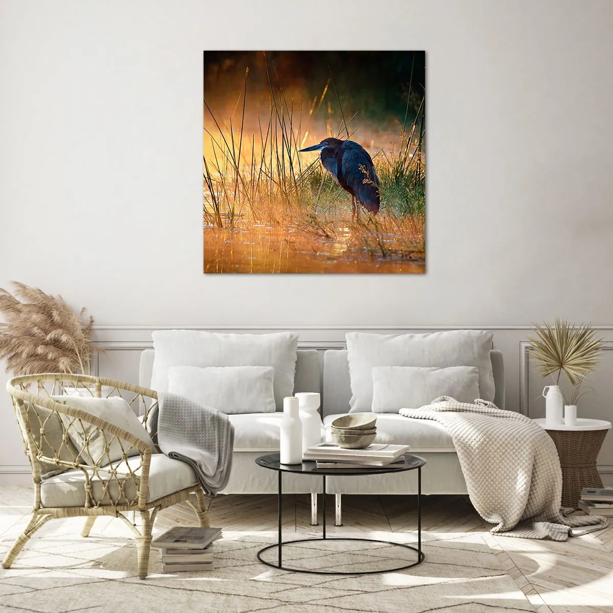 Glass picture - Stop Taking Pictures - 60x60 cm