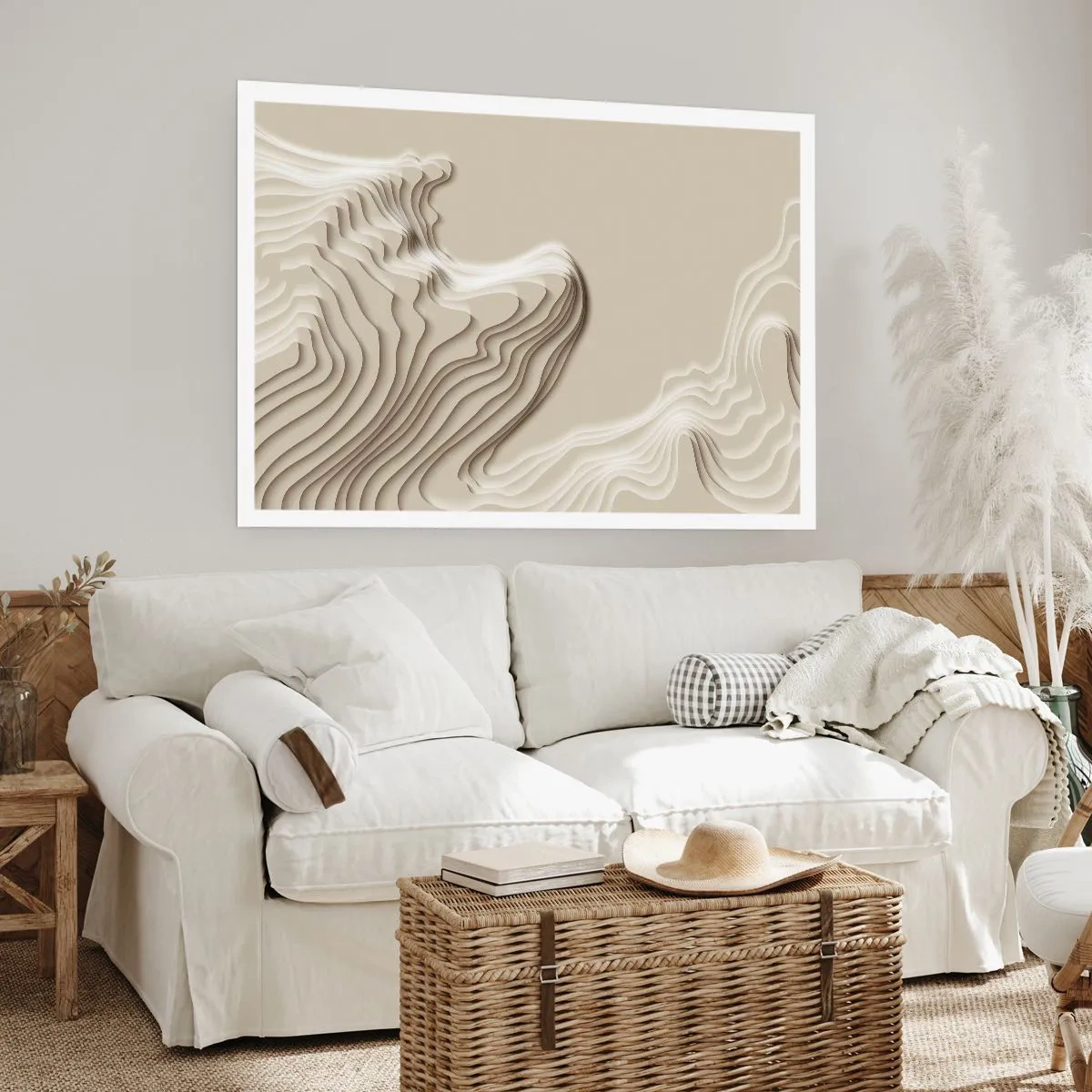 Poster - Topography of Art. - 100x70 cm
