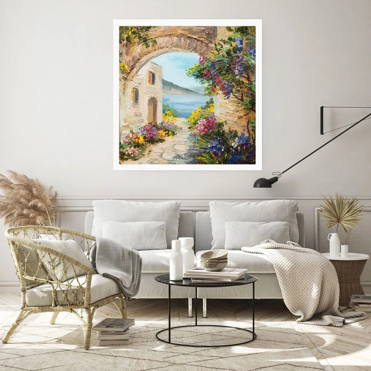 Poster - Charm of a Sea Province - 50x50 cm