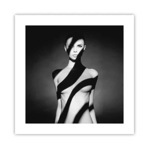 Poster - In the Light and in the Shadow - 40x40 cm