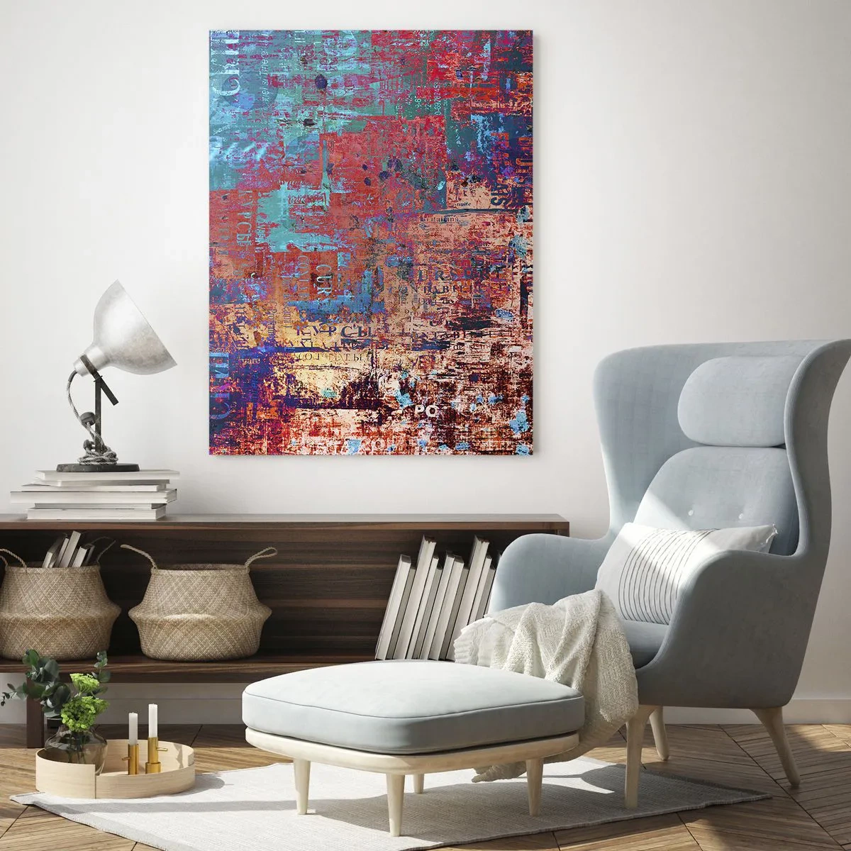 Glass picture - Memory and Oblivion - 50x70 cm
