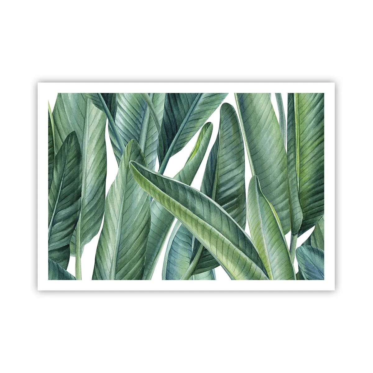 Poster - Only Green Itself - 100x70 cm