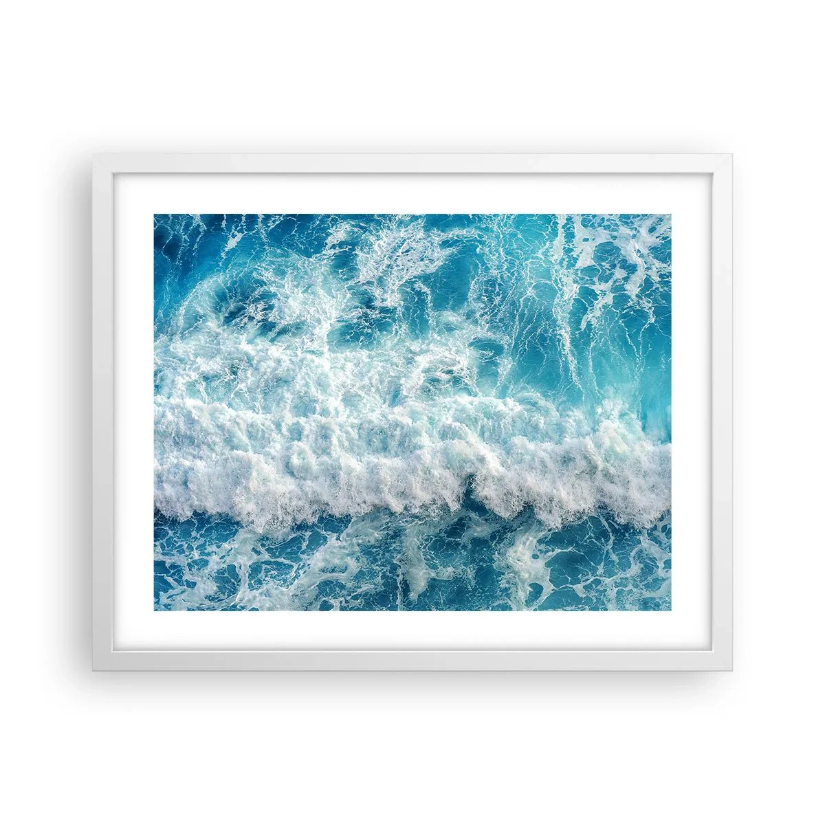 Poster in white frmae - Jouful and Loud - 50x40 cm