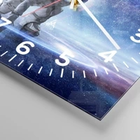 Clock face with numbers