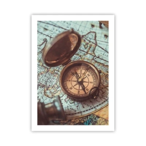 Poster - For Adventurers - 50x70 cm