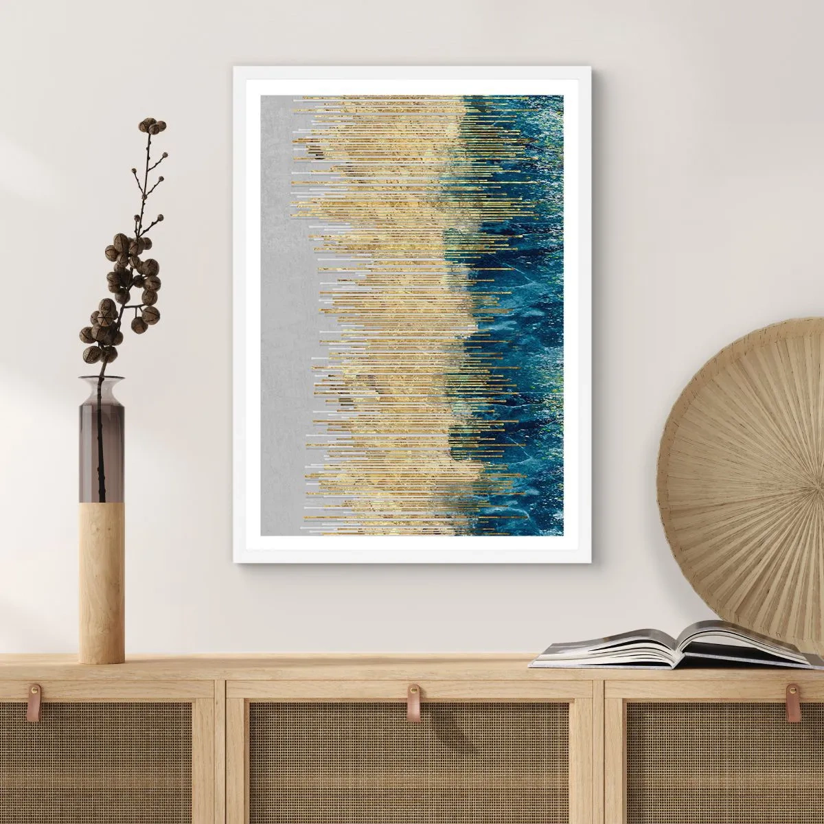 Poster in white frmae - Glided Border - 40x50 cm