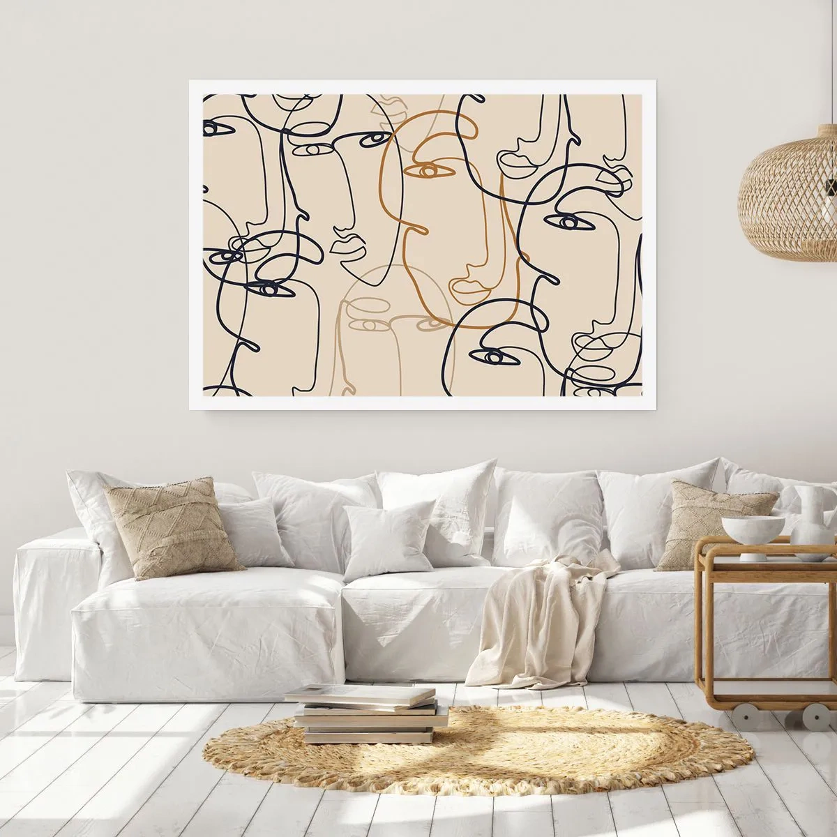 Poster - Multiplied Portrait - 50x40 cm