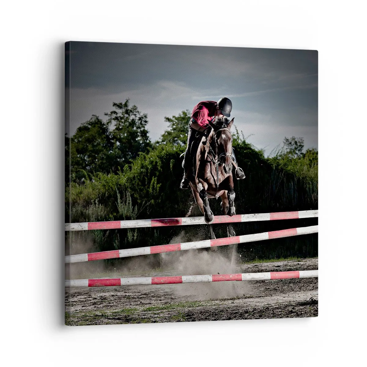 Canvas picture - Together for Victory - 30x30 cm