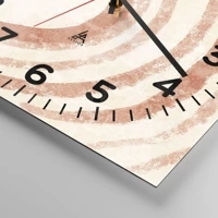 Clock face with numbers