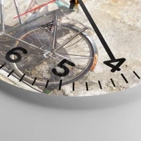 Clock face with numbers