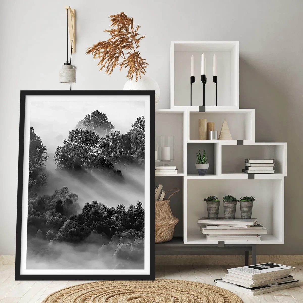 Poster in black frame - Rising from a Sleep - 61x91 cm