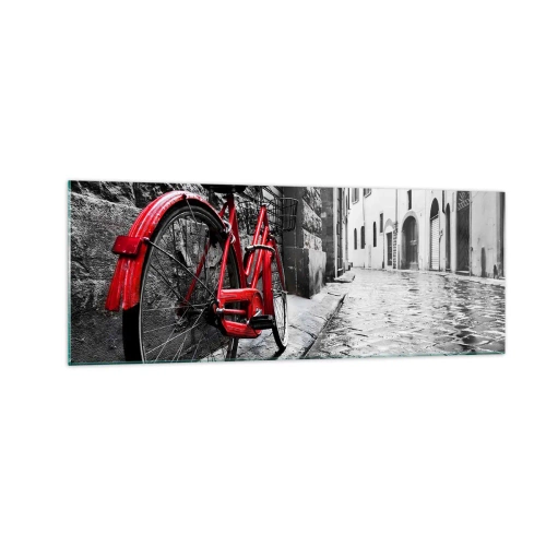 Glass picture - Real Beauty Does Not Age - 140x50 cm