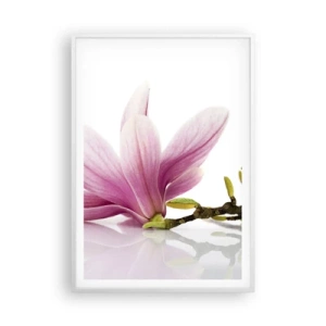 Poster in white frmae - Delicate Like a Spring Breeze - 70x100 cm