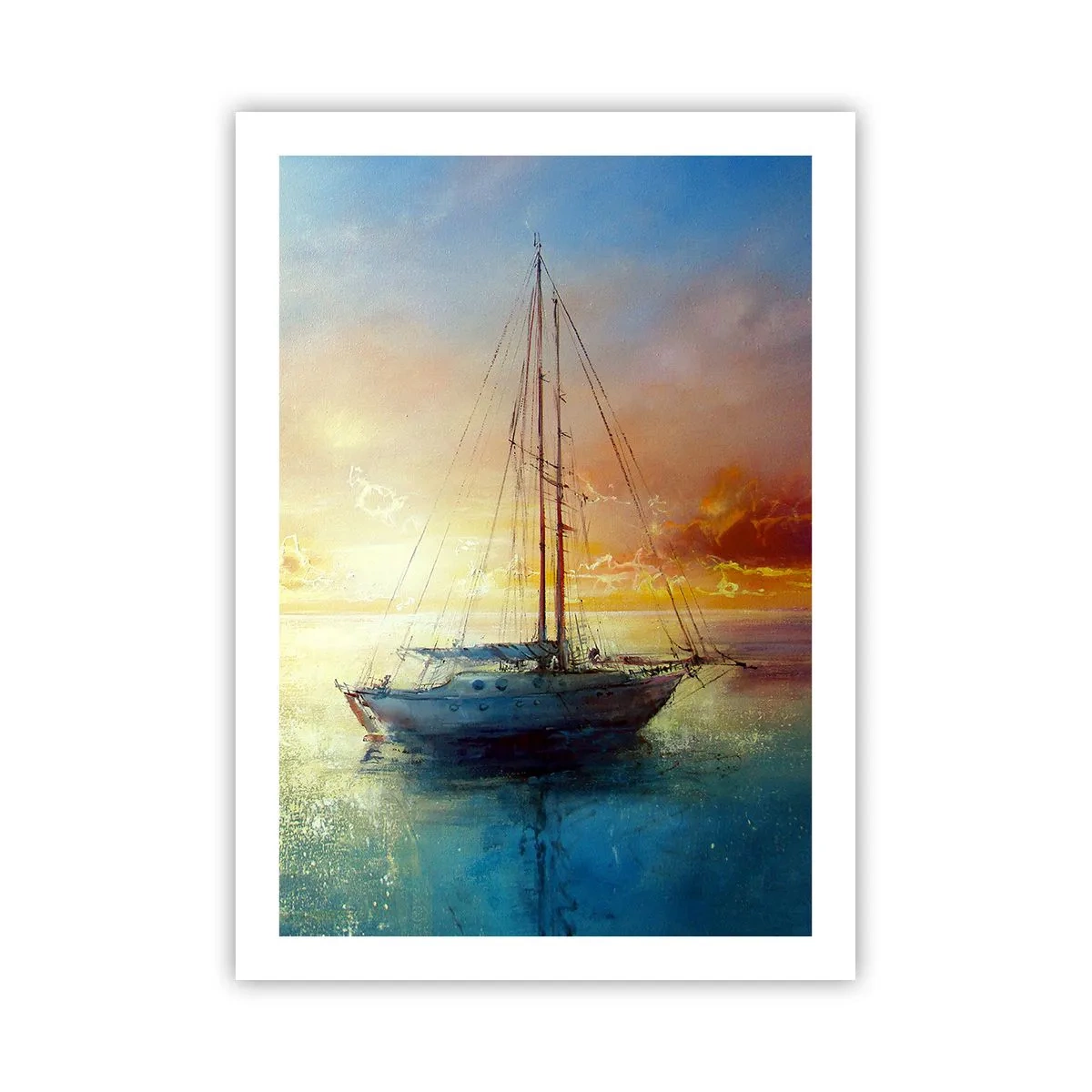 Poster - In a Golden Bay - 50x70 cm