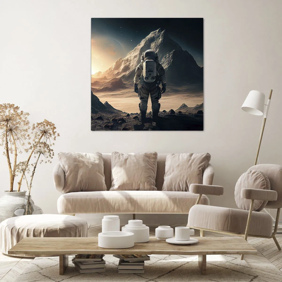 Canvas picture - New Challenge - 70x70 cm