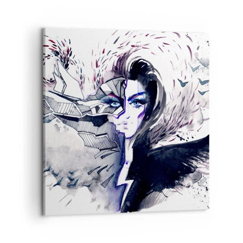 Canvas picture - Demonic and Beautiful - 60x60 cm