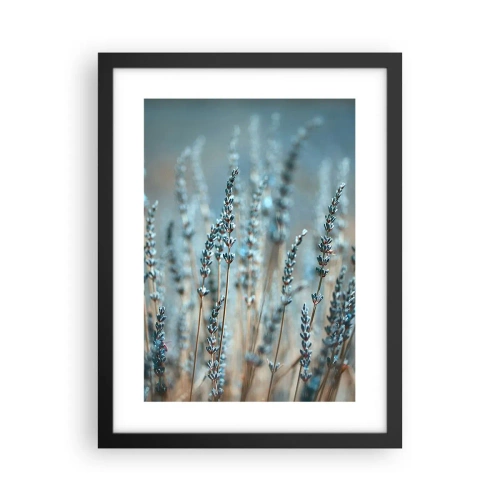 Poster in black frame - Fragrant Grass - 30x40 cm