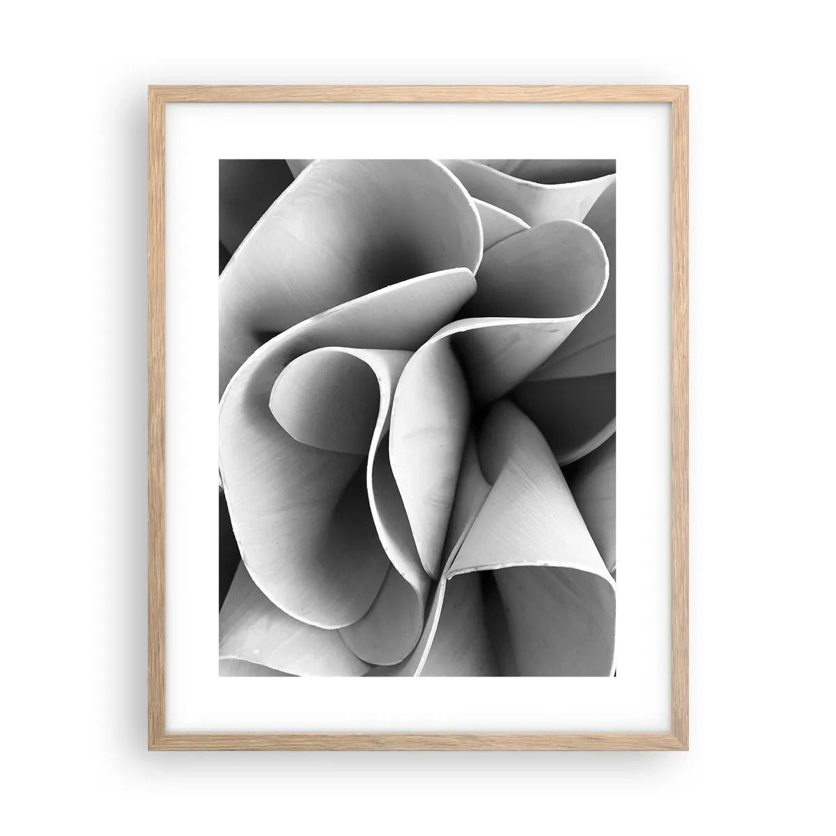 Poster in light oak frame - It Is Happening in Space - 40x50 cm