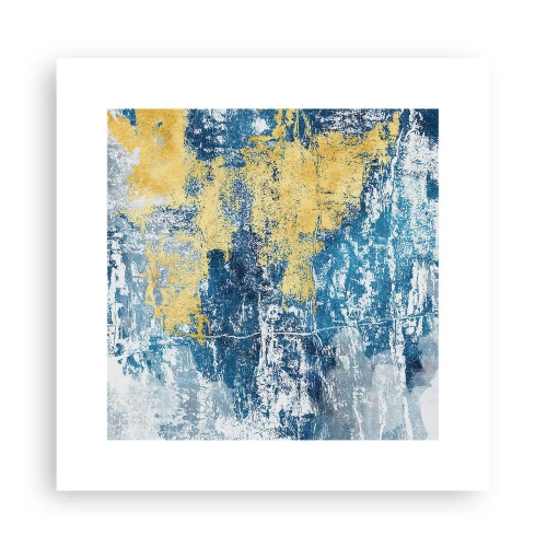 Poster - Abstract Full of Optimism - 30x30 cm