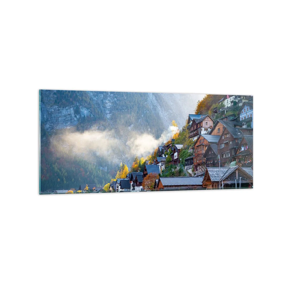 Glass picture - Alpine Atmosphere - 120x50 cm