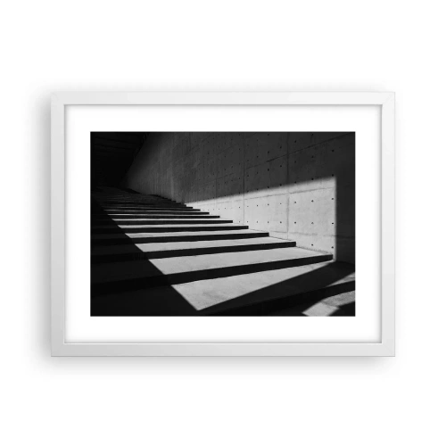 Poster in white frmae - Raw Beauty of Modernism - 40x30 cm