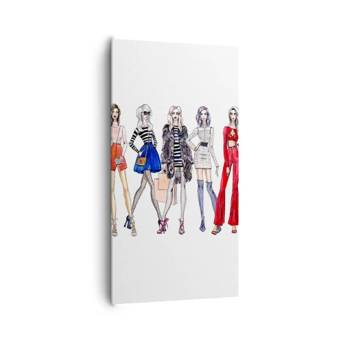Canvas picture - Every Week Fashion Week - 65x120 cm