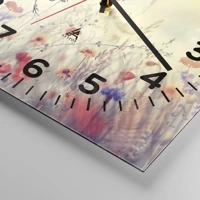 Clock face with numbers