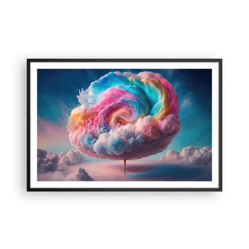 Poster in black frame - Dream of a Funfair - 91x61 cm