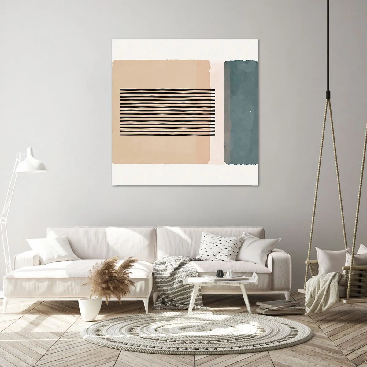 Canvas picture - All in Order - 40x40 cm